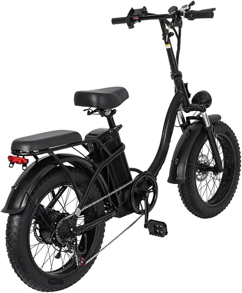 Bicicleta Elétrica Dobrável Portátil para Adultos Motor 1000W Bateria Removível 48V 19Ah Autonomia 100km
