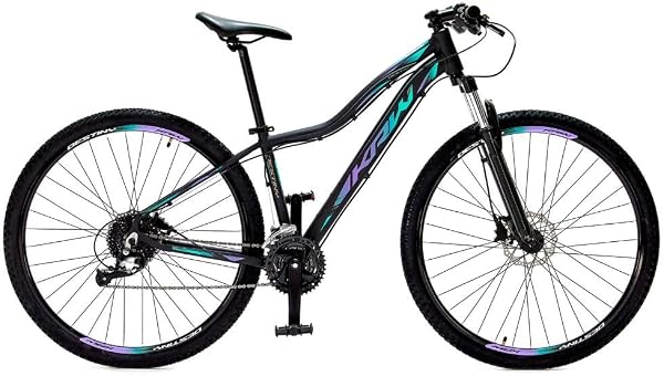 Bicicleta KRW Aro 29 Alumínio 24 Velocidades Freio Disco Hidráulico Shimano