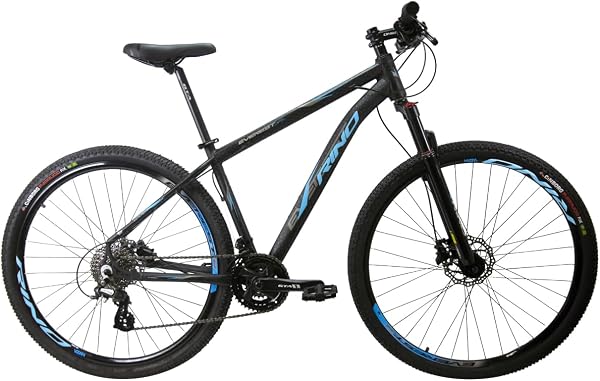 Bicicleta Rino Everest Aro 29 Shimano Altus 24 Velocidades Freio Hidráulico Suspensão com Trava