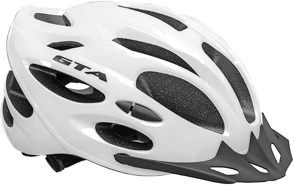 Capacete Bike Ciclismo MTB Start GTA Sinalizador Traseiro Branco