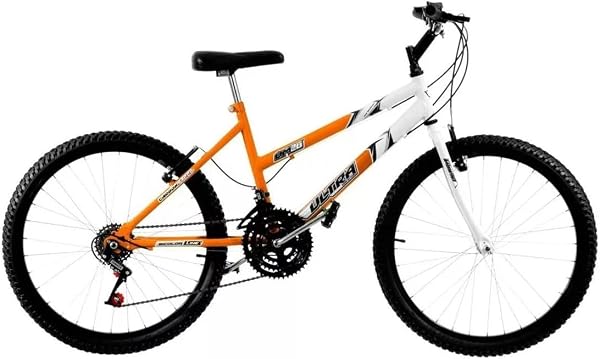 Ultra Bikes Bicolor Aro 26 18 Marchas Freio V-Brake